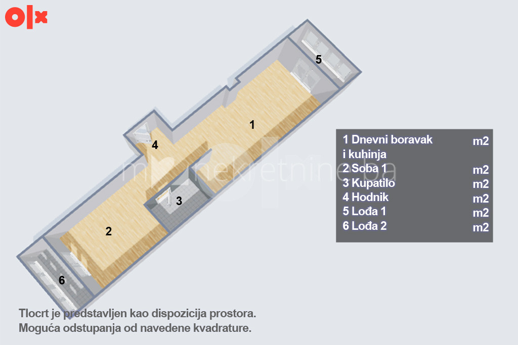 m2: Jahorina / Snježna dolina / apartman 52m2 13