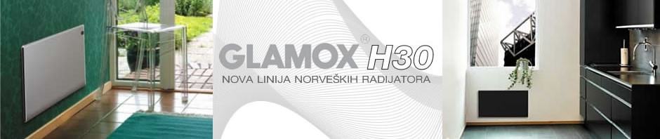 GLAMOX norveški električni radijatori H30 2000W-600W (-10%)
