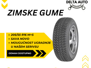 Zimske gume / SAVA 205 55 16  M+S / Delta Auto Doo