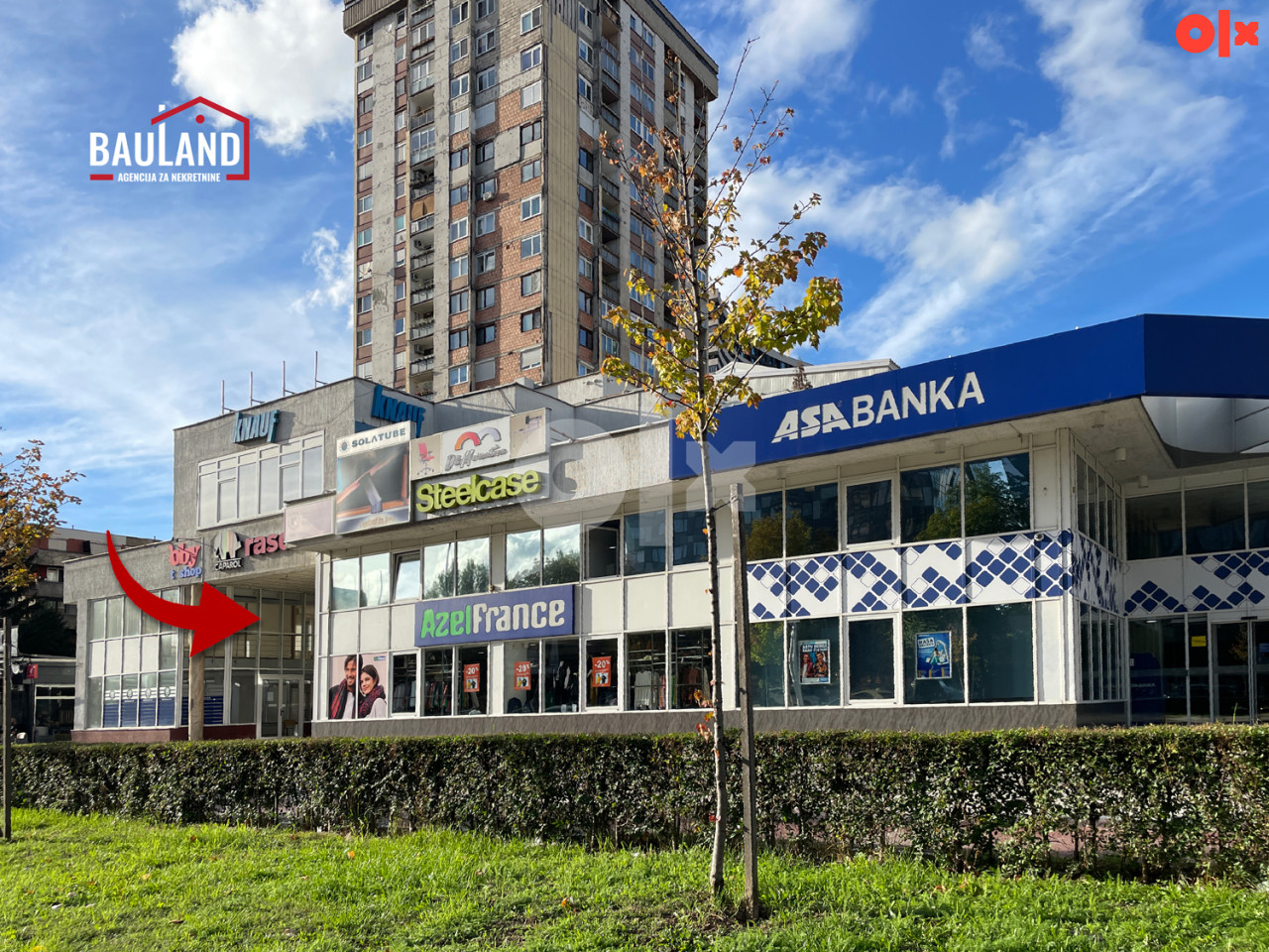 BAULAND/ Poslovni prostor 50m2/ Pofalići, Kolodvorska