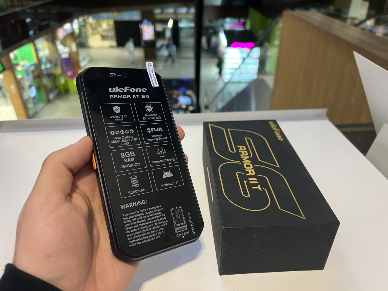 Ulefone Armor 11T 5G 8/256GB*12mj. garancija* AKCIJA