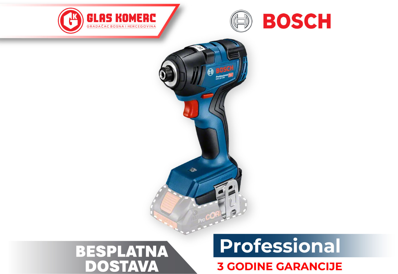 Bosch GDR 18V-200 Professional - Aku udarni odvijač - stezač