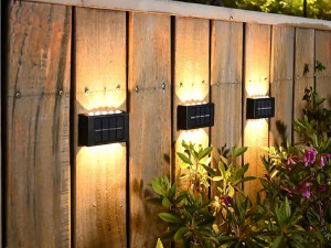 Solarna lampa zidna 2u1 10 led