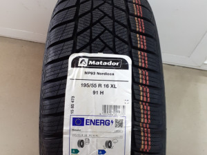195 55 16 MATADOR 195/55 16 ZIMSKE GUME R16 R 16 MS M S
