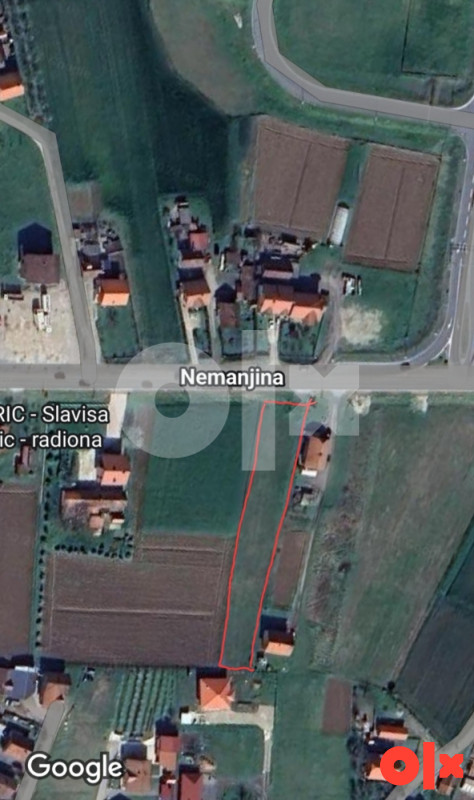 Zemljište Laktaši 2100 m2 na izlazu na auto-put 2