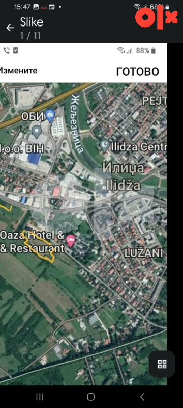 Zemljište Ilidža LUZANI CAMP OAZA