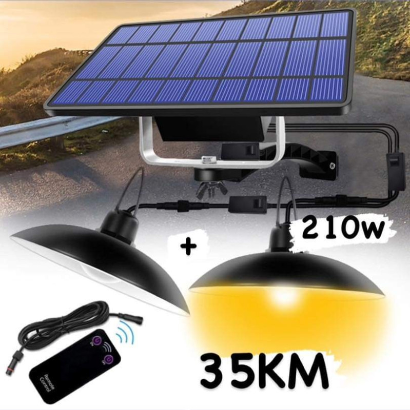 SOLARNI LUSTER REFLEKTORI 210 W