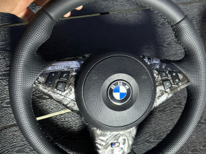 Volan bmw 5 e60 e61 m5 m6 kolo dugme paljenje start stop