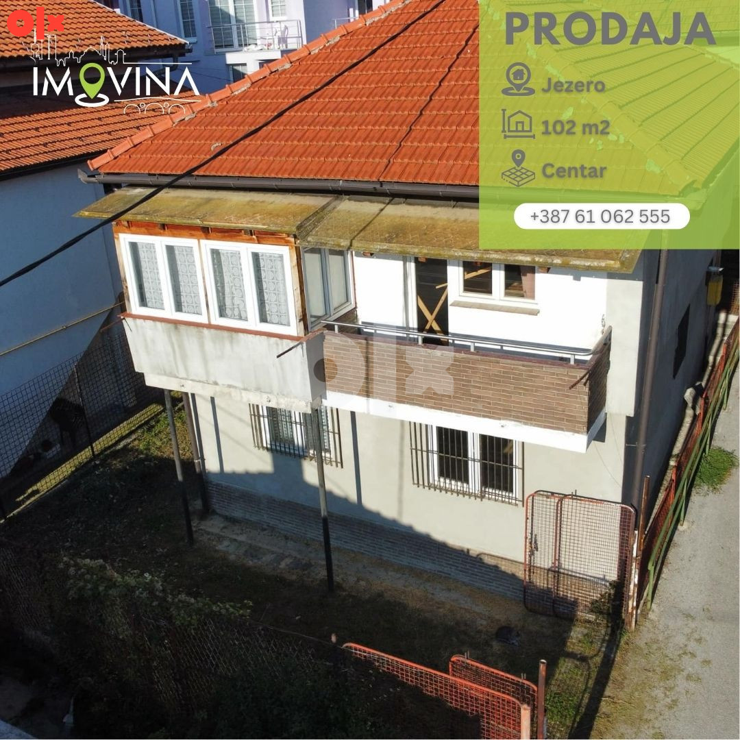 100800 Kuća na dvije etaže 102m2, Centar