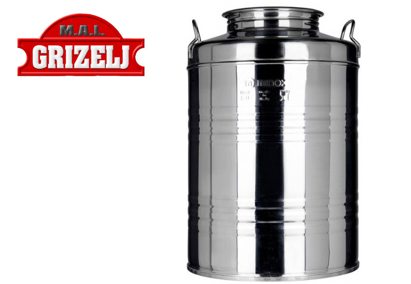 BAČVA BAČVE ZA ULJE INOX 100 L