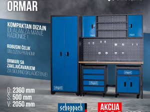 Scheppach modularni radionicki sistem ormar