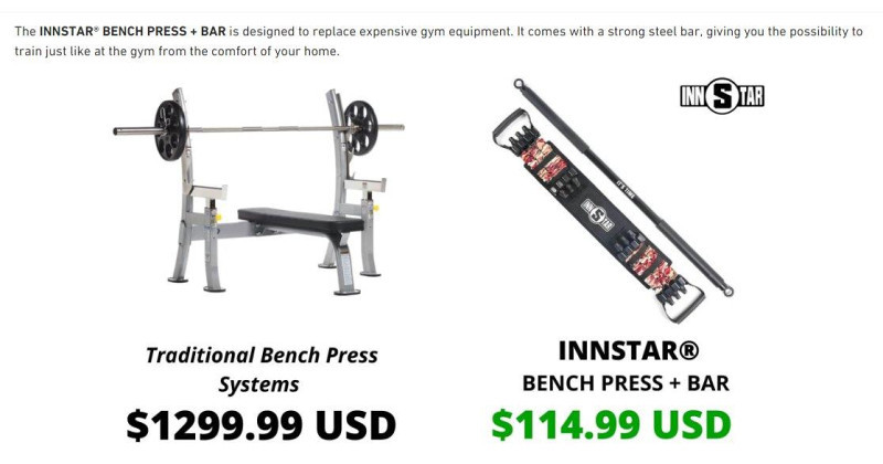 Multifunkcionalna trening sprava, 69kg, bench press