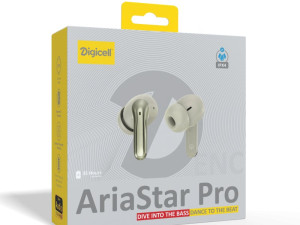 Digicell AriaStar Pro TWS ENC Wi-fi Eearphones Creamy White
