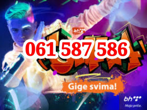 Ultra broj brojevi Sim  061 587 586