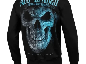 PIT BULL WEST COAST Sweater Blue Skull