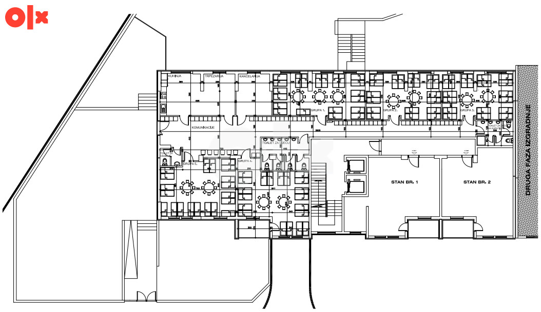 Poslovni prostor 300M2 naselje Mjesec Banja Luka VRTIĆ 2