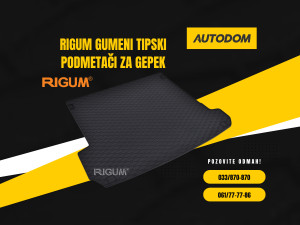 Rigum gumeni tipski podmetači za gepek - AUTODOM
