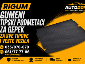 Rigum gumeni tipski podmetači za gepek - AUTODOM