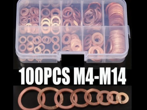 BAKARNE PODLOSKE 100 KOMADA OD M4 DO M14 |K001020|