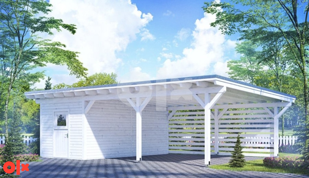 Carport Karport Garaža Montažna 9x6 GARAŽA čitati pod detaljno
