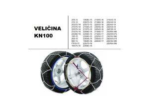 LANCI ZA SNIJEG VELICINA KN100 |5029799|