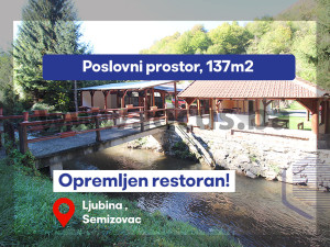 LOCUS: Opremljen restoran sa ribnjakom, Ljubina, Ilijaš