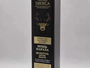 Šampon protiv peruti "Snaga sibirskog jelena" za muškarce 250ml