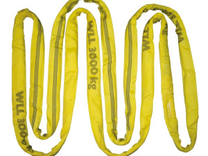 OMČA ZA DIZANJE 3m ŽUTA NOSIVOST 3t/6t