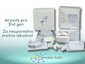 Bluetooth Airpods pro 2nd generation slušalice