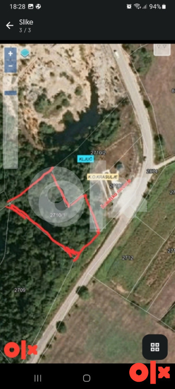 Zemljište ,parcela-Krasulje ( Ključ) mogućnost gradnje
