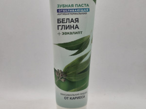 Pasta za izbjeljivanje zuba sa bijelom glinom i eukaliptusom 75ml