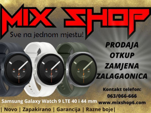SAMSUNG GALAXY Watch 9 LTE sat 40mm|44mm GARANCIJA Watch9 40 44