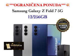 Samsung Galaxy Z Fold 7 5G F966B 12GB 256GB Jetblack NOVO
