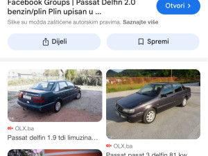 Djelovi delfin passat pasat 1.9 66kw