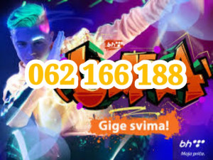 Ultra broj brojevi Sim BHT 062 166 188