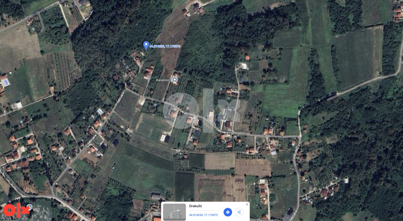 Plac Banja Luka 442m2 naselje Drakulić
