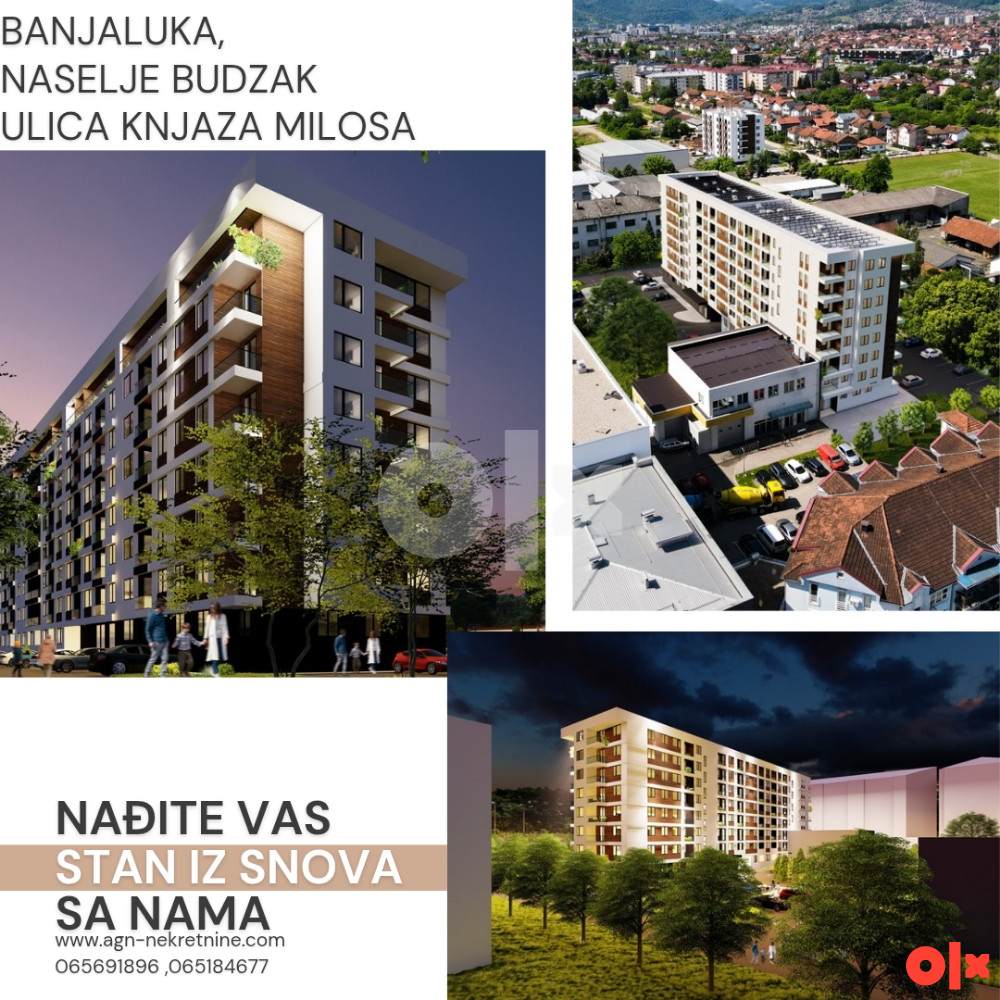 Stan u izgradnji BL, Lazarevo 77m2