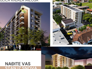 Stan u izgradnji BL, Lazarevo 77m2