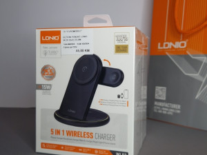 Bezicni punjac/LDNIO/5u1/25,5W/EUROMOBILE