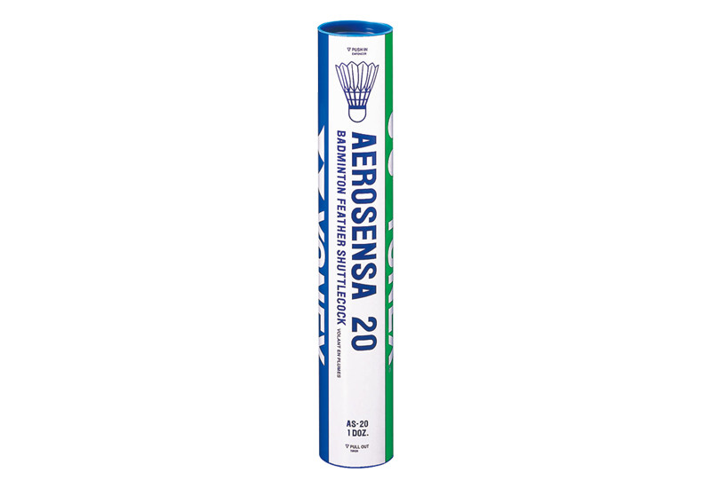 Loptice za badminton  AEROSENSA 20 (pernate) brzina 3