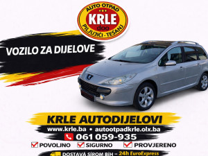 PEUGEOT PEZO 307 1.6 HDI DIJELOVI KRLE AUTOOTPAD AUTO OTPAD