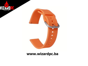 Narukvica za Smartwatch Silikonska 20mm Orange (19400)