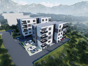 MAKARSKA, novogradnja s pogledom na more (62m2)