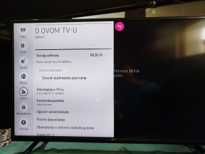 LG 4K smart TV 43UF680V