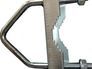 Falcom Šelna za zidni nosač, metalna, pocinčana, set 2 kom.