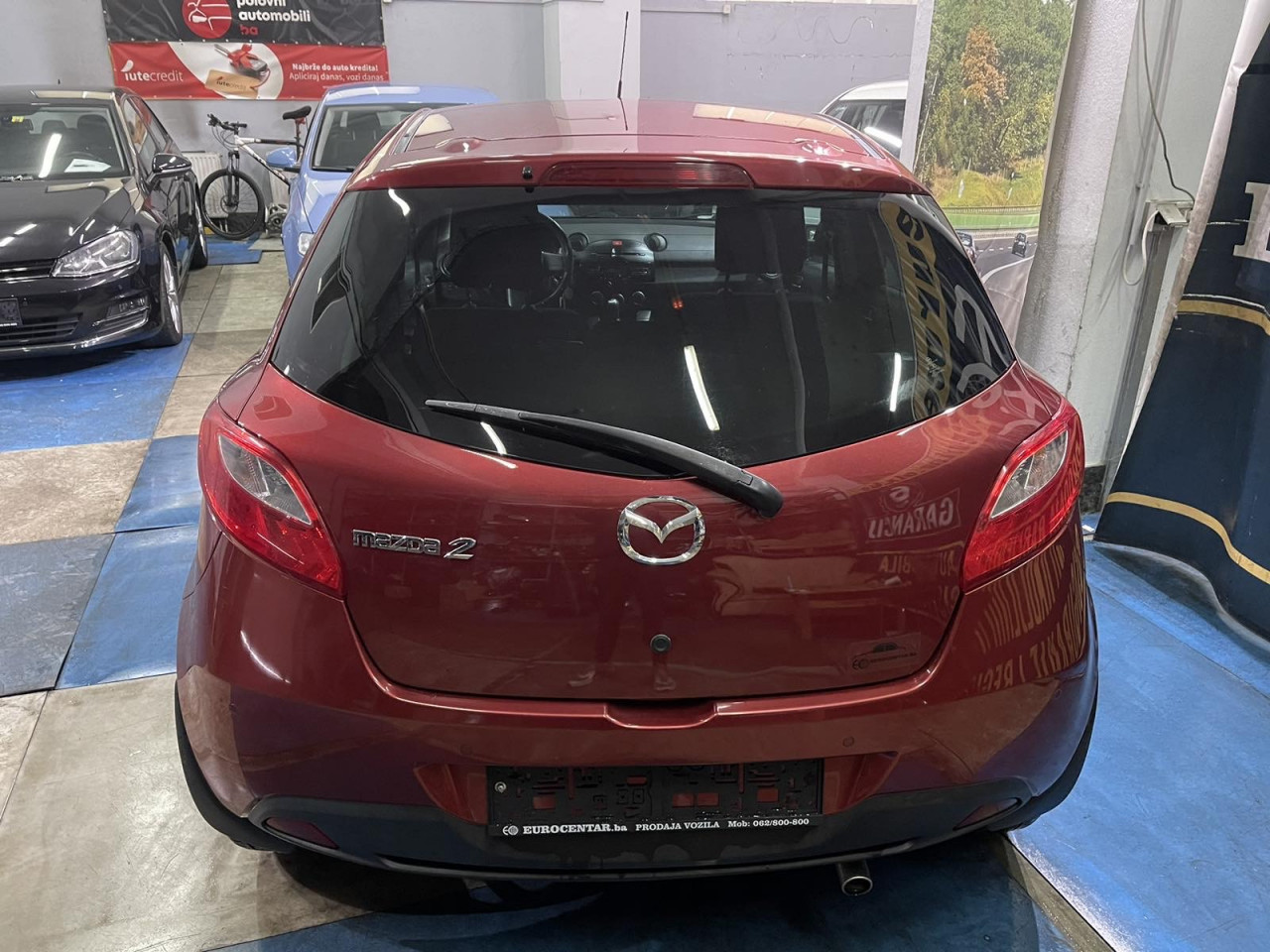 MAZDA 2 1.3i, 2013 GODINA, KLIMA, PARK SENZORI