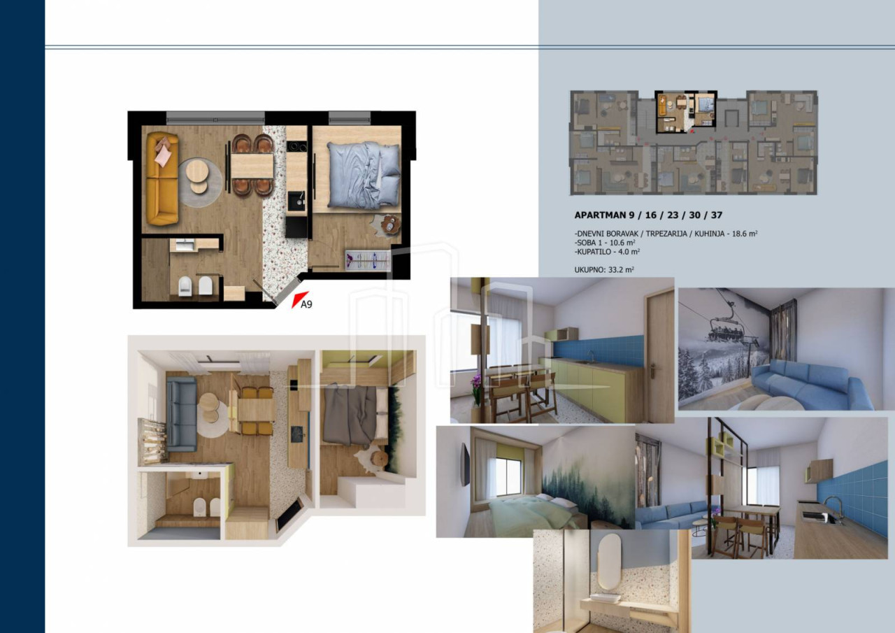 Apartman 33m2 Apart Hotel Horizont Jahorina 18