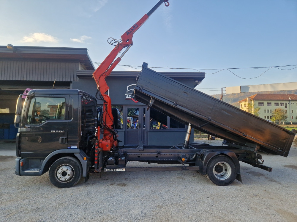 MAN TGL 12.240 Kiper,kran