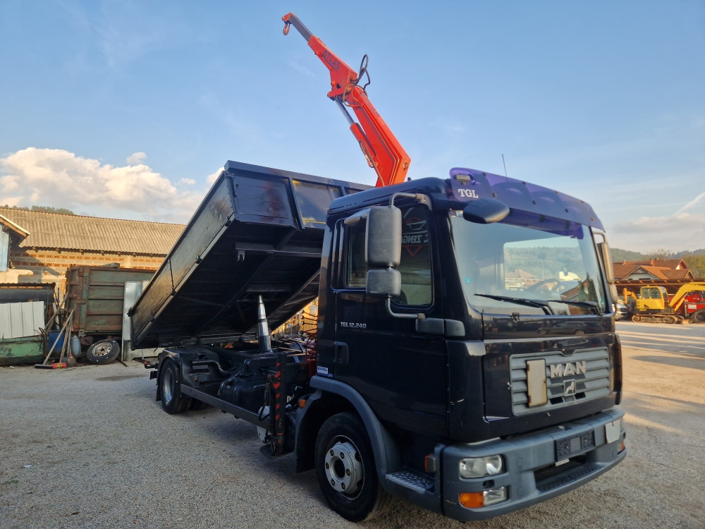 MAN TGL 12.240 Kiper,kran