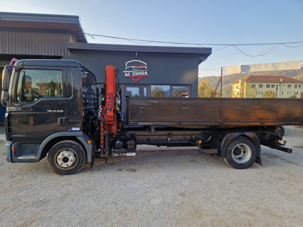 MAN TGL 12.240 Kiper,kran